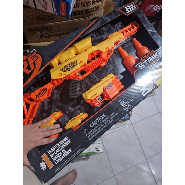 nerf alpha battalion set 4 in 1 original