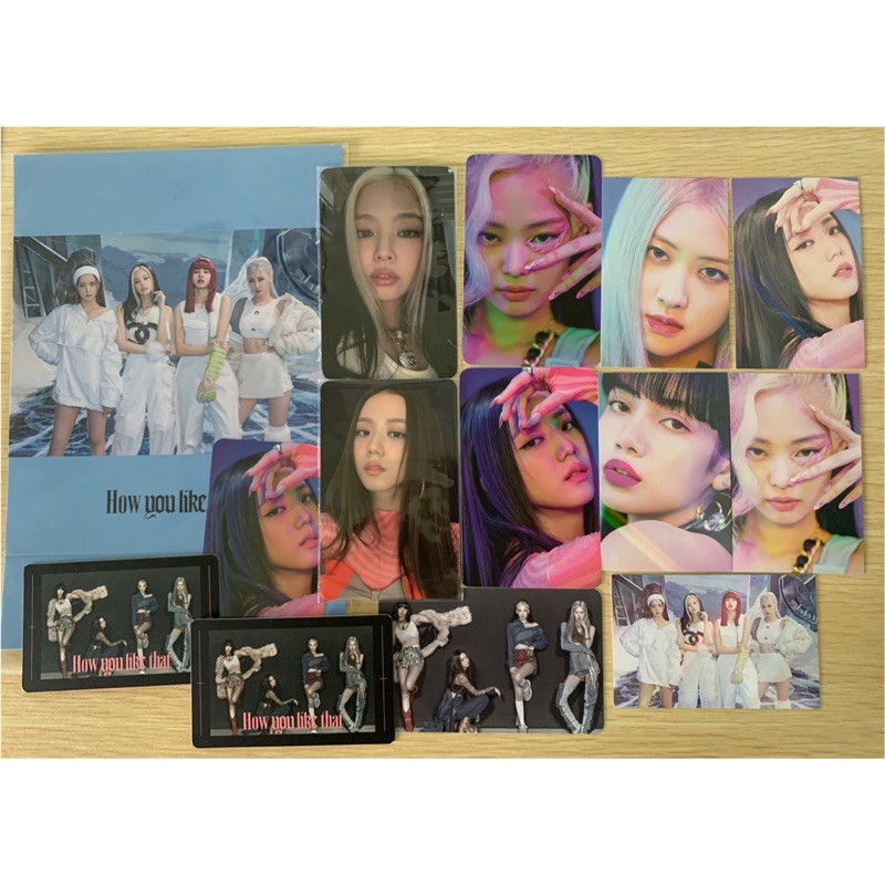 BLACKPINK HOW YOU LIKE THAT HYLT PO BENEFIT KTOWN4U VIBE CARD