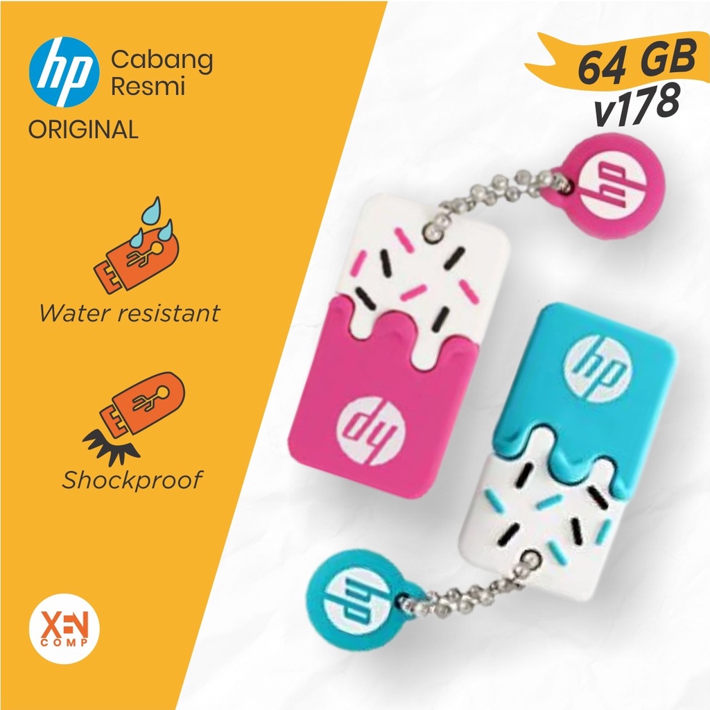 FLASHDISK HP v178 64GB USB 2.0 ORIGINAL