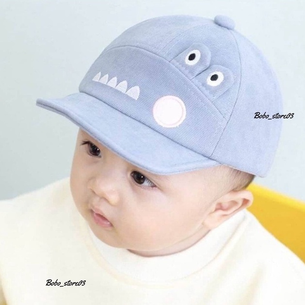 TOPI ANAK BAYI LAKI LAKI PEREMPUAN KARAKTER CRORODILE TOPI ANAK BASEBALL MOTIF ALIGATOR PREMIUM