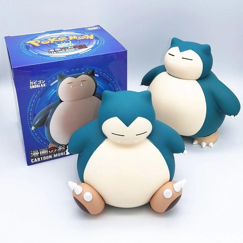 Mainan Celengan Bentuk Pokemon Snorlax Ukuran 14-16cm Untuk Hadiah Anak