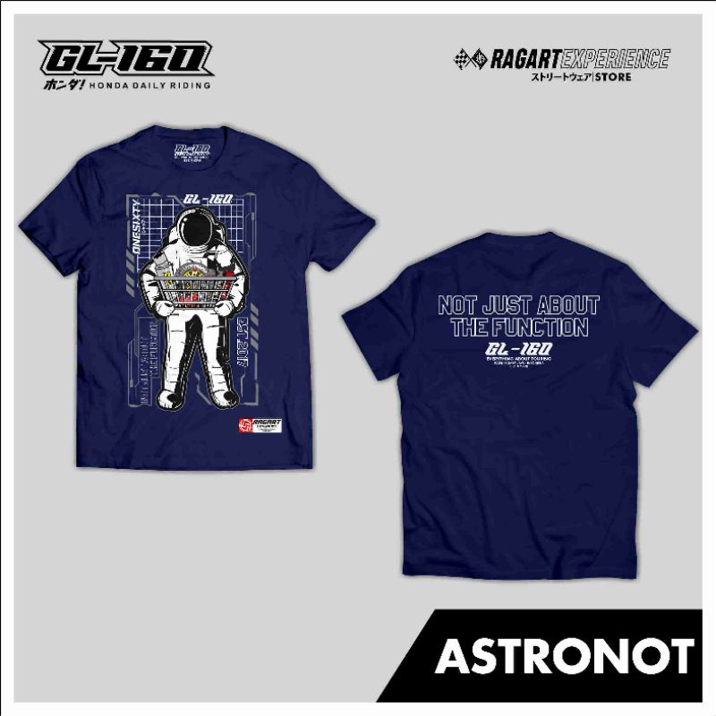 KAOS GL 160 ASTRONOT PENDEK BIRU DONGKER / KAOS MEGAPRO / KAOS HEREX