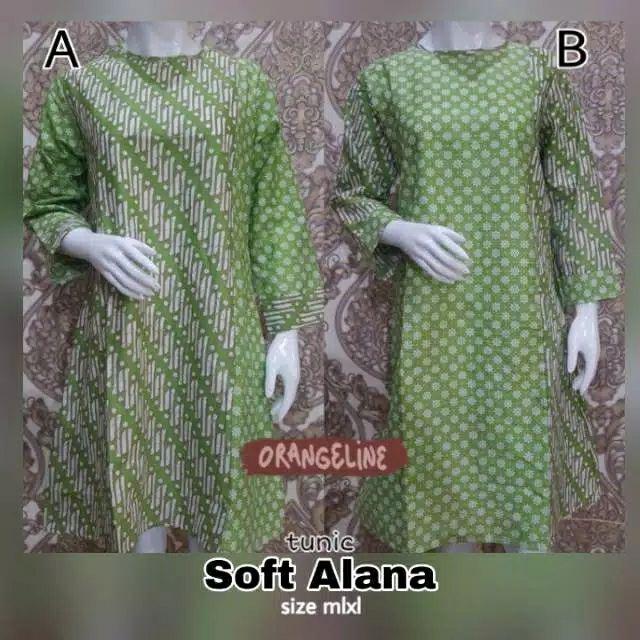 Dress Tunik Batik Soft Alana