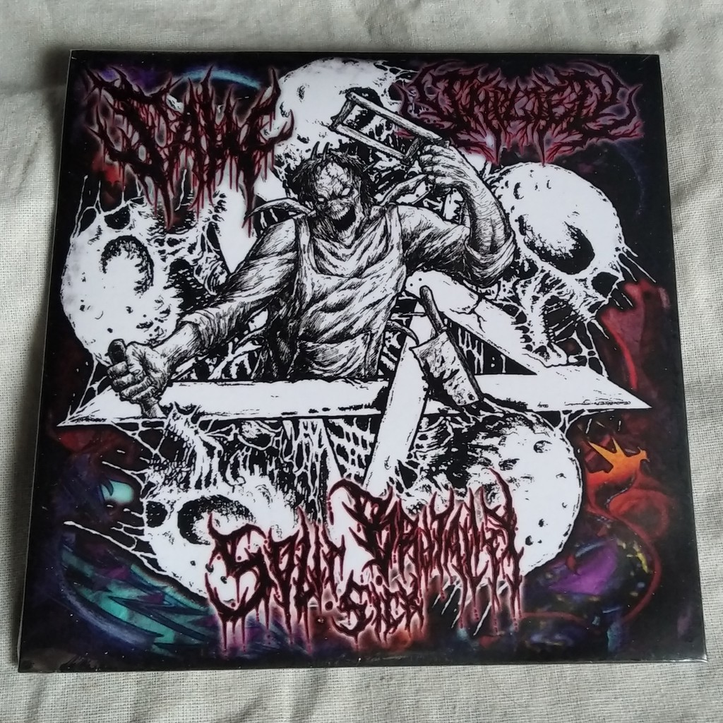 Cd Split Sick Brutality Implied & SAW