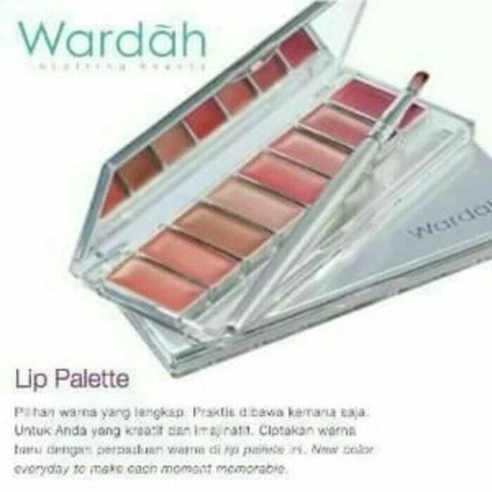 Wardah Lipstik Pallete / Lipstik Pallete Wardah