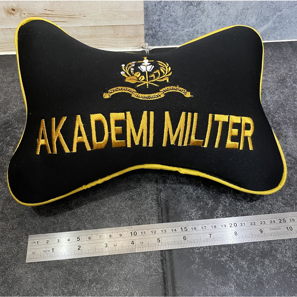 Bantal Mobil Akmil Hitam - Bantal Mobil - Bantal Kepala Akmil