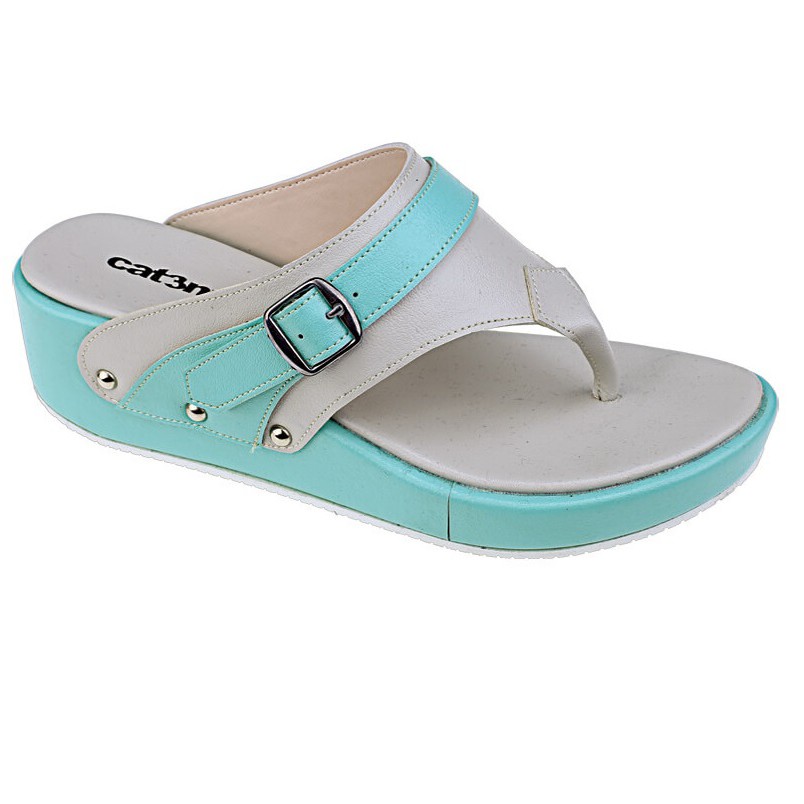 Promo Sandal Wedges Casual Wanita - JK 535 EF