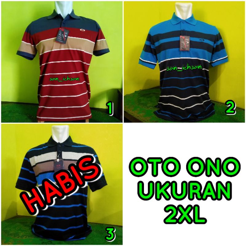KAOS KERAH OTO ONO ORIGINAL OTXXL