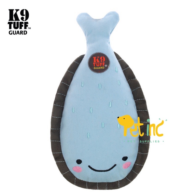 K9guard forest series Blue sea whale squeaky toy