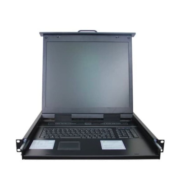 LKVM-8 - KVM with 19&quot; LED display 8port UTP-PS2/USB