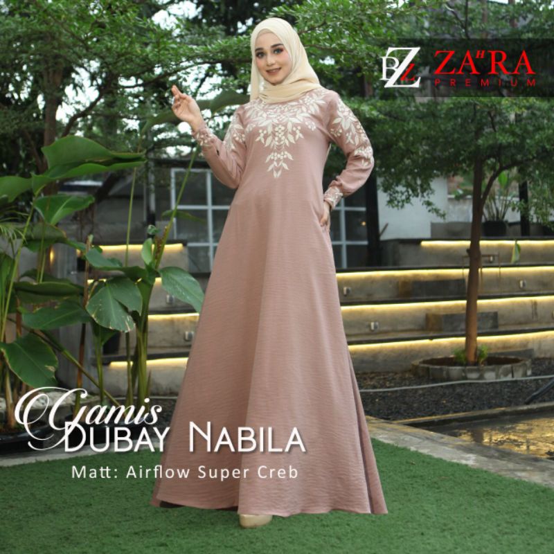 Baju Gamis Dubay Nabila Baju Gamis Bordir Baju Gamis Modern Baju Gamis Fashion Baju Gamis Syar'i Baj