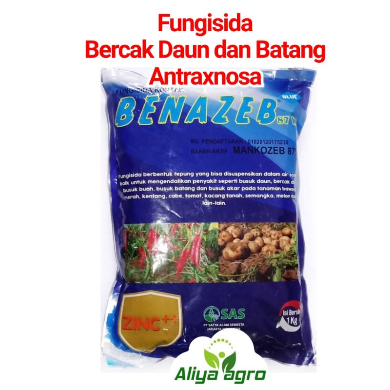 Benazeb Fungisida Mankozeb Biru