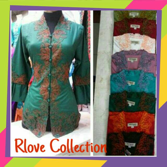 Kebaya Encim Lengan Balon