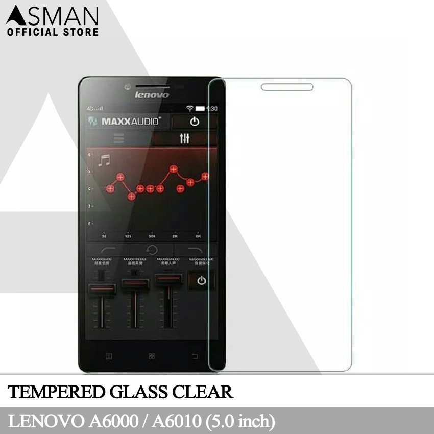 Tempered Glass Lenovo A6000 / A6010 (5.0&quot;) | Anti Gores Pelindung Layar Kaca - Bening