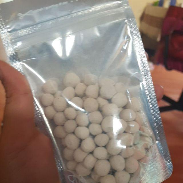 Standing Pouch Plastik Kemasan Kopi Snack Ziplock Klip Foil Kombi Hijau Dan Merah 150g