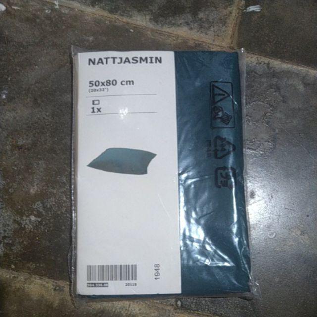 Nattjasmin Sarung Bantal, Krem / Hijau Tua / Abu / Putih