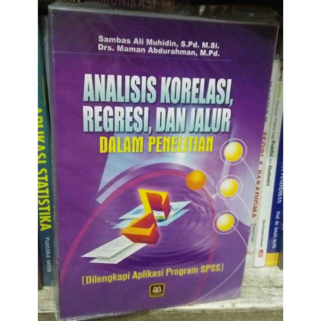 Jual Analisis Korelasi,regresi, Dan Jalur Dalam Penelitian By Sambas ...