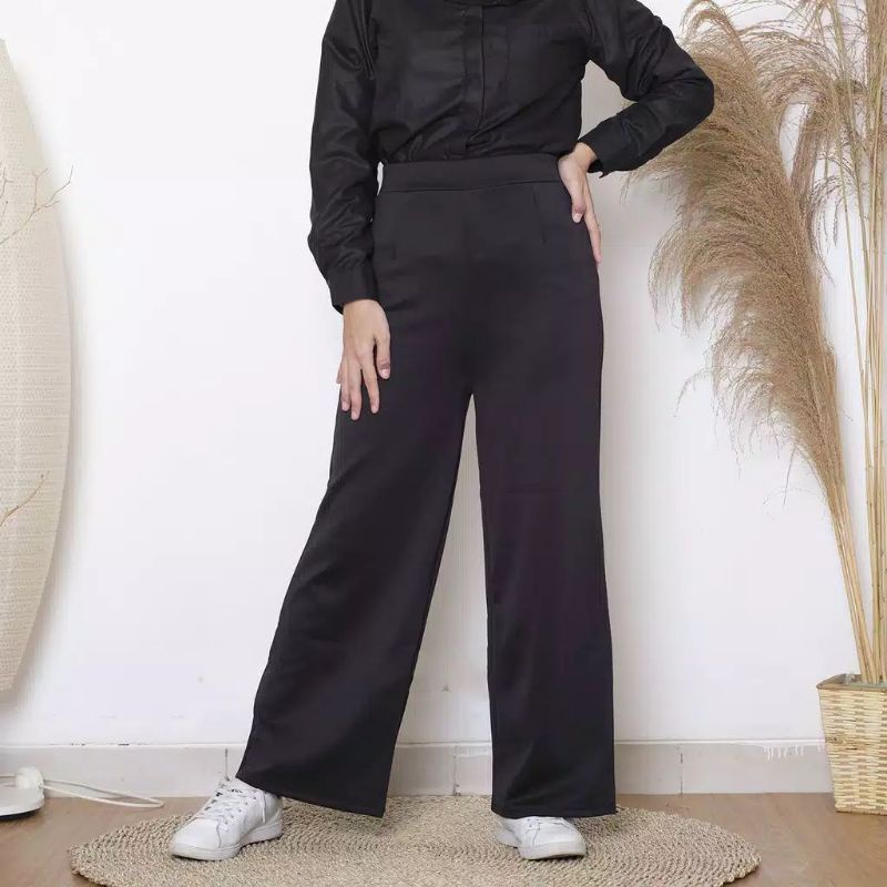 PROMO KULOT PANJANG SCUBA PANTS TERMURAH-Hitam