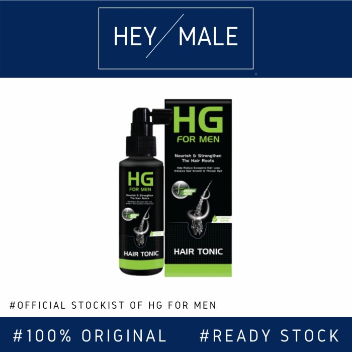 HG FOR MEN Tonic