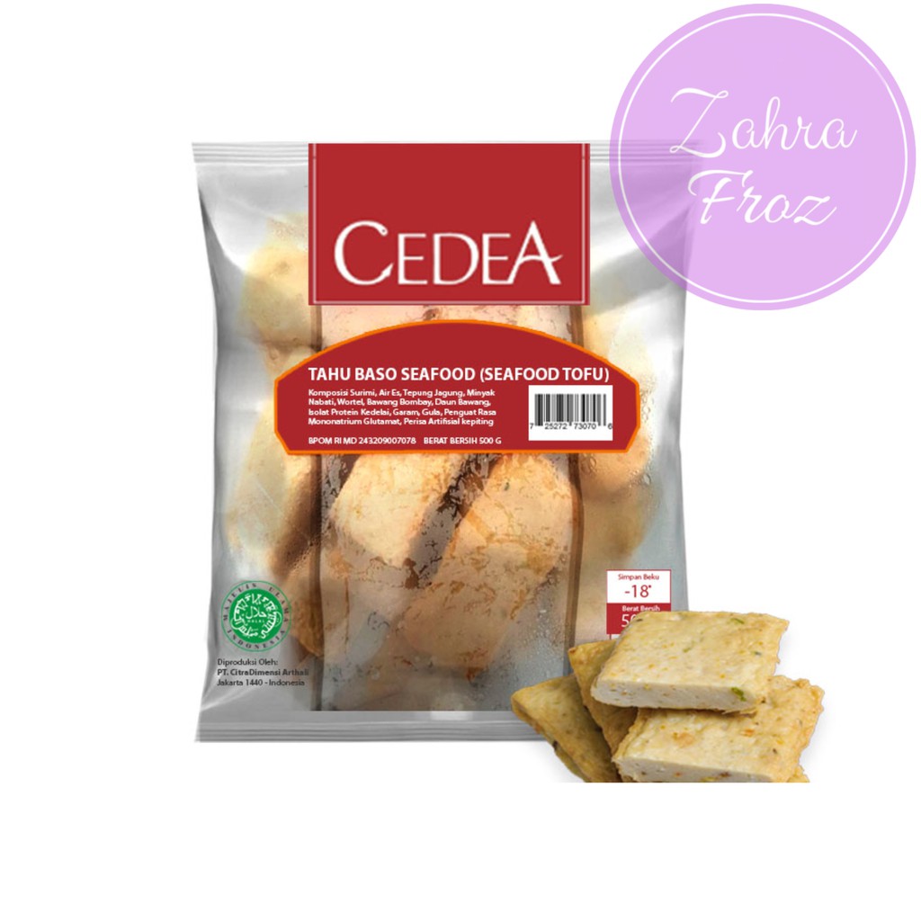 

CEDEA TAHU BASO SEAFOOD TOFU