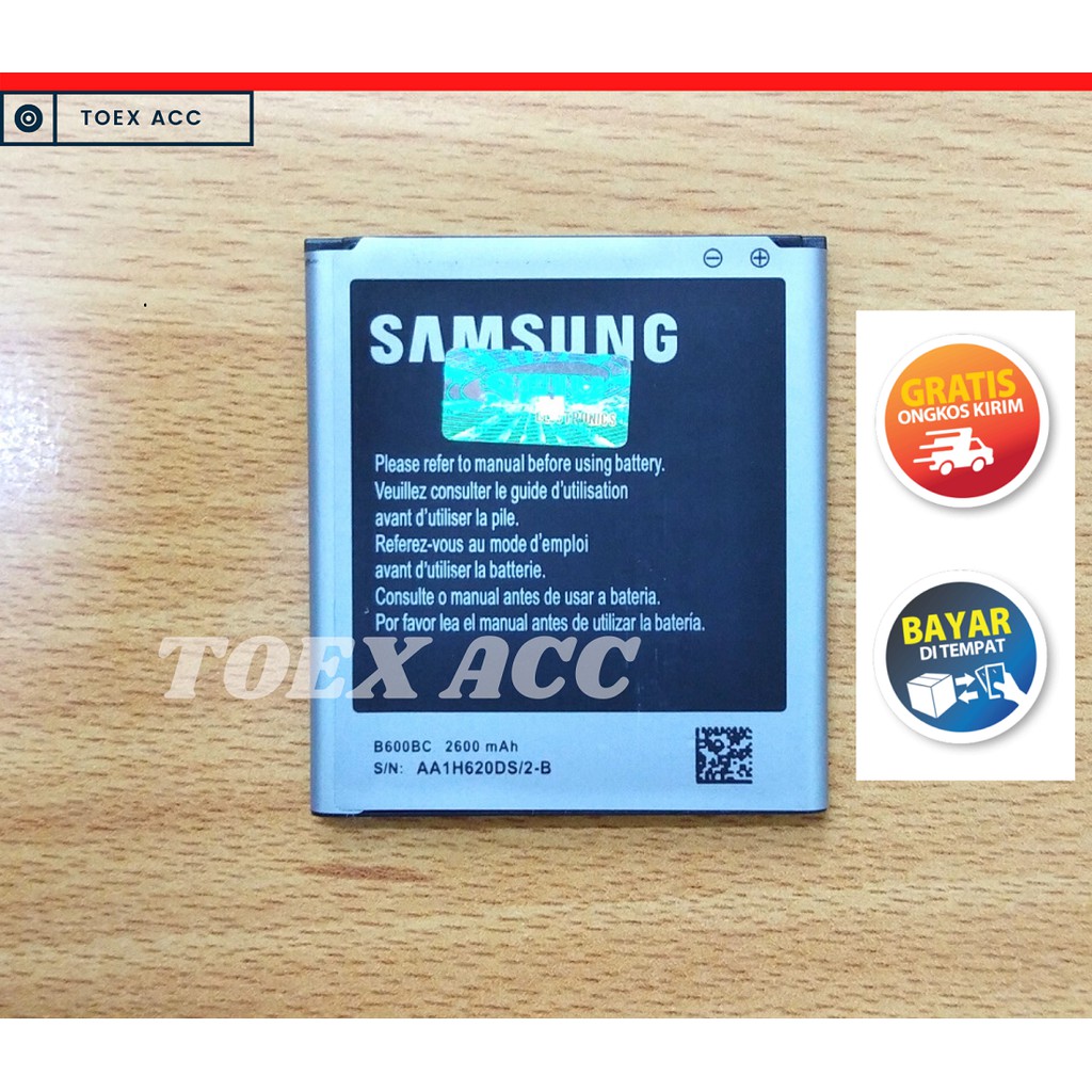 Baterai Samsung S4 i9500 / Grand 2 G7102 - Battery Batre Batrai