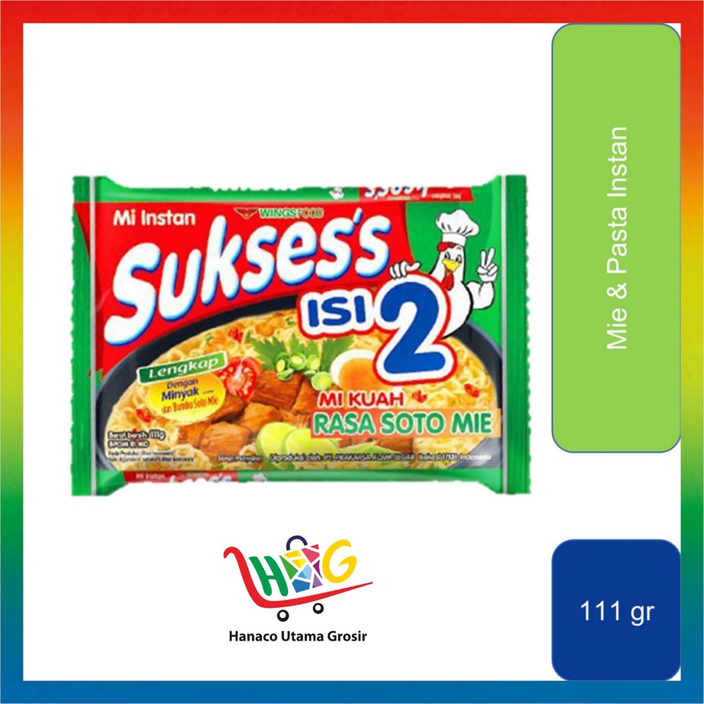 

Suksess Mie Soto 111 gr