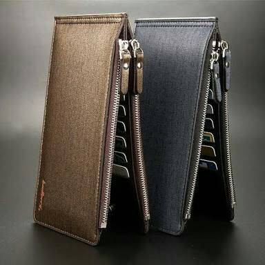 Baellerry BDK02 Dompet Kartu Pria Import Impor Model Panjang