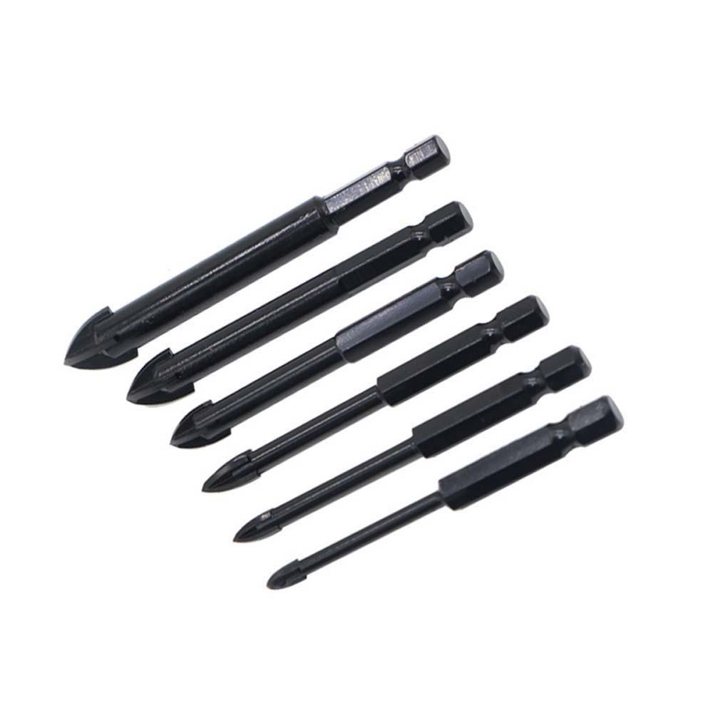 [Elegan] Mata Bor Alloy Carpenter Kaca Elektrik Hex Shank Center Drilling Tools Power Tools