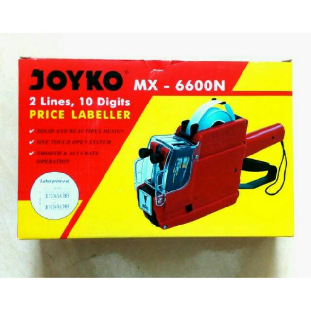 

Label Joyko 2line MX6600N~NUMERIC+NUMERIC#ORIGINAL