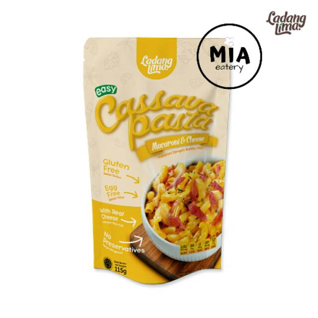 

Macaroni Mac & Cheese Ladang Lima Cassava Pasta