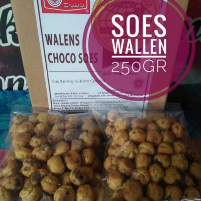 

WALLENS SOES COKLAT 500gr/WALENS CHOCO SOES NISSIN