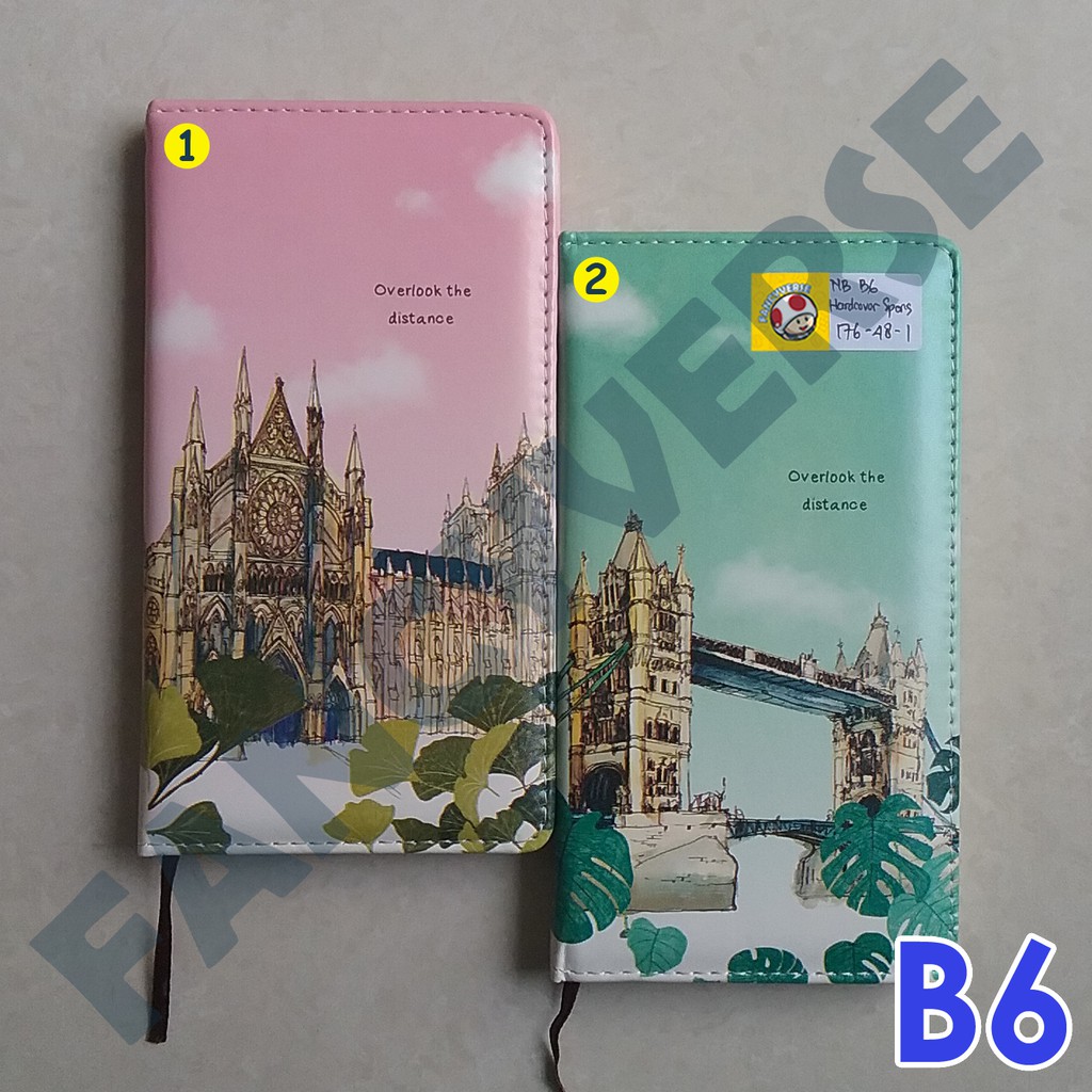 

Notebook Hardcover B6 176-48-1 / Agenda Diary Notes Buku Catatan