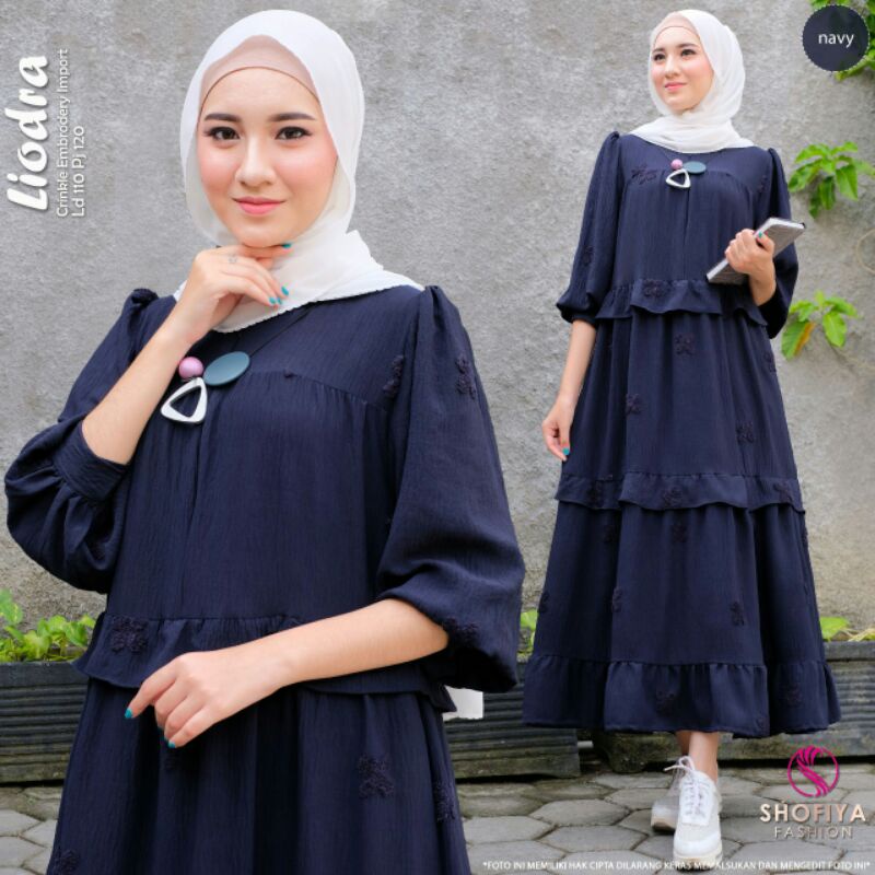 LIODRA Midi Dress Ori by Shofiya❤