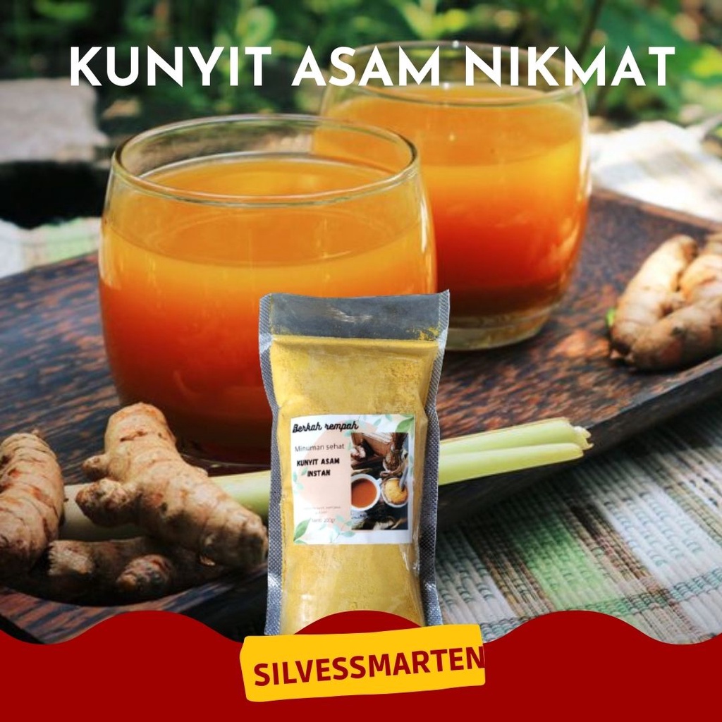 

SALE TERLARIS DAN TERMURAH!!! silvessmarten✅ KUNYIT ASAM BERKAH REMPAH NETTO 200GR | BUBUK KUNIR ASEM INSTAN + GULA HERBAL WEDANG REMPAH TRADISIONAL Kunyit Asam / Kunir Asem Bubuk Instan BERKAH REMPAH 200GR