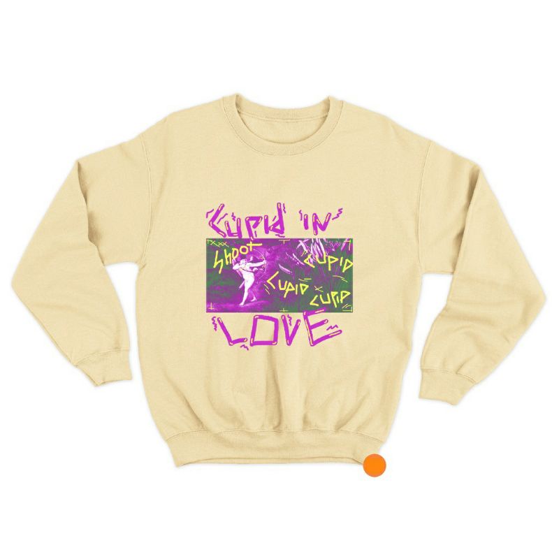 Sweater Crewneck basic (Cupid in love)