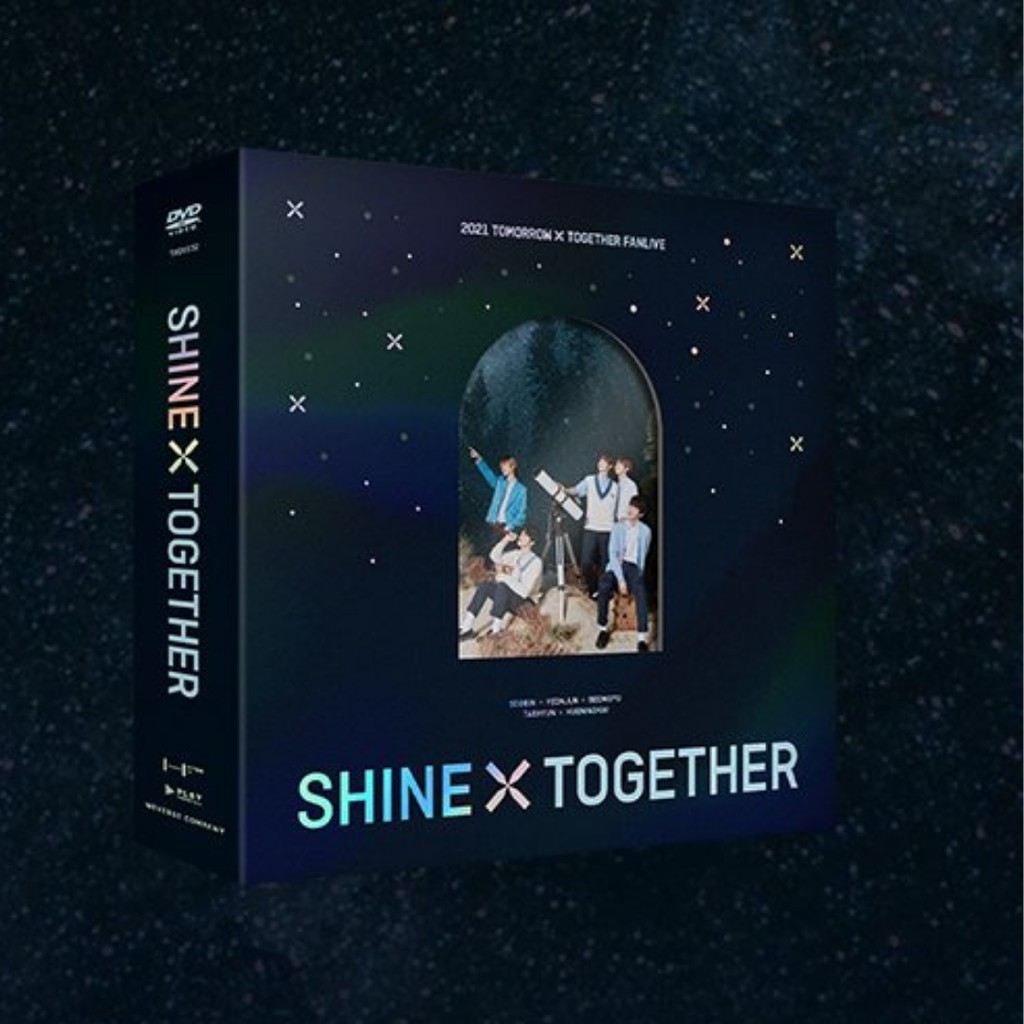 [PO] TXT: 2021 TXT FANLIVE SHINE X TOGETHER DVD - SEALED WEVERSE