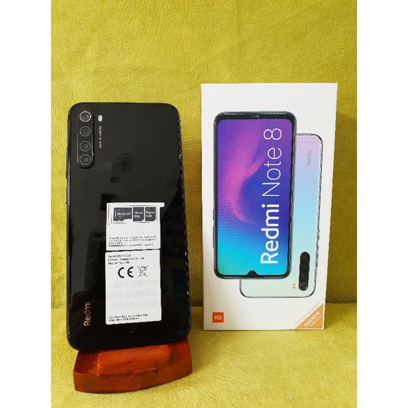 XIAOMI REDMI NOTE 8 RAM  4/64 GB GARANSI RESMI INDOENSIA (SECOND SUPER) LIKE NEW 100%