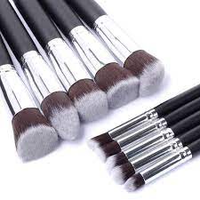 Kuas Kecantikan 10 Set - Alat Make Up Set isi 10 Brush Unicorn Purple / F080 Brush Make up Set