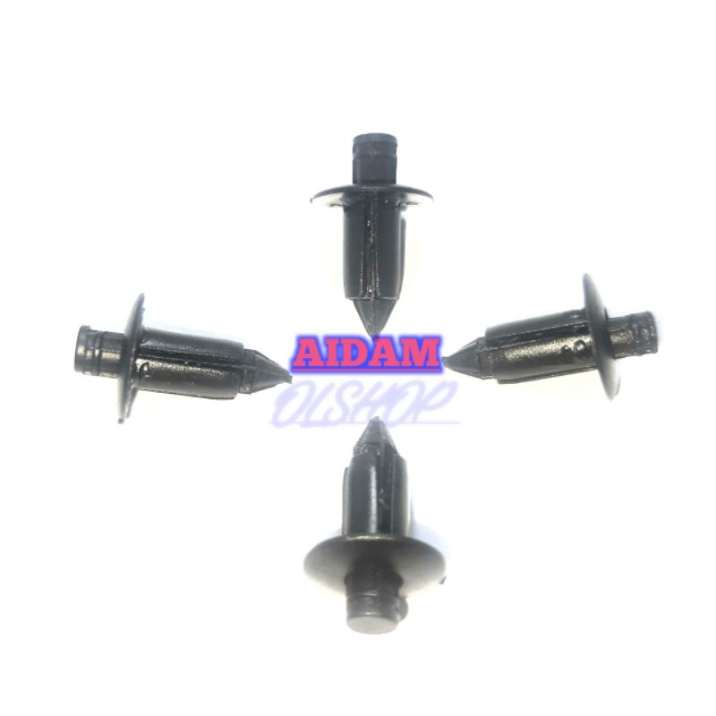 10 PCS KLIP RIVET BESAR 7 MM MOTOR HONDA KLIP PLASTIK UNTUK MOTOR KELUARAN TERBARU BEAT NEW BEAT