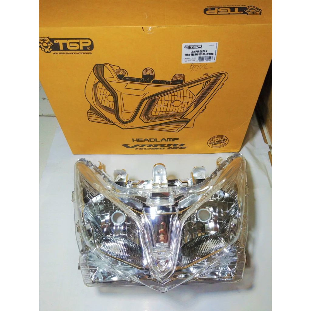 Reflektor Lampu Depan Vario 125 Techno Fi Merk TGP High Quality