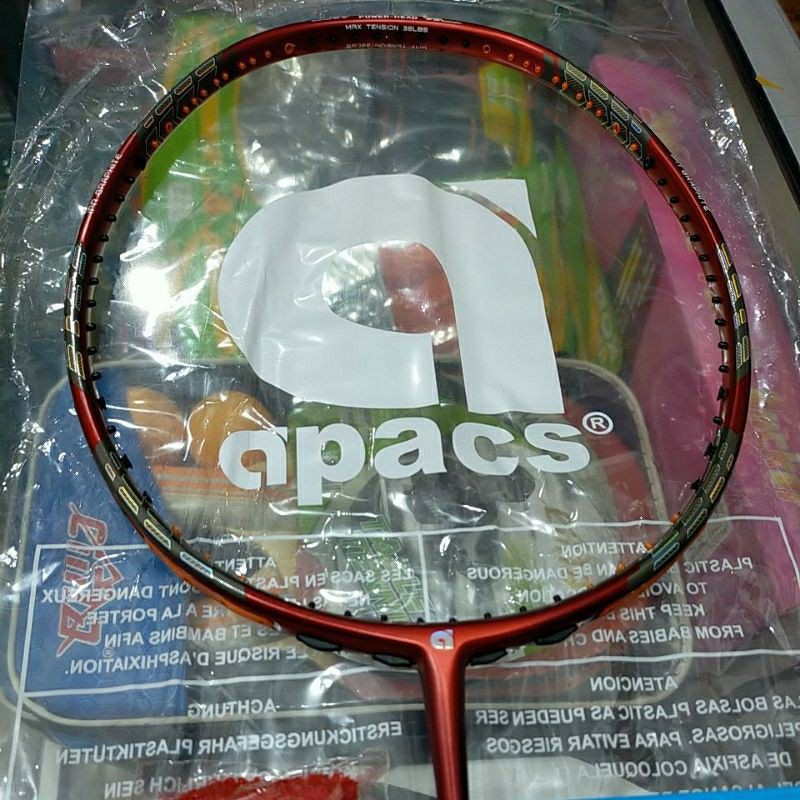RAKET BADMINTON APACS Z ZIGGLER 38 LBS ORIGINAL