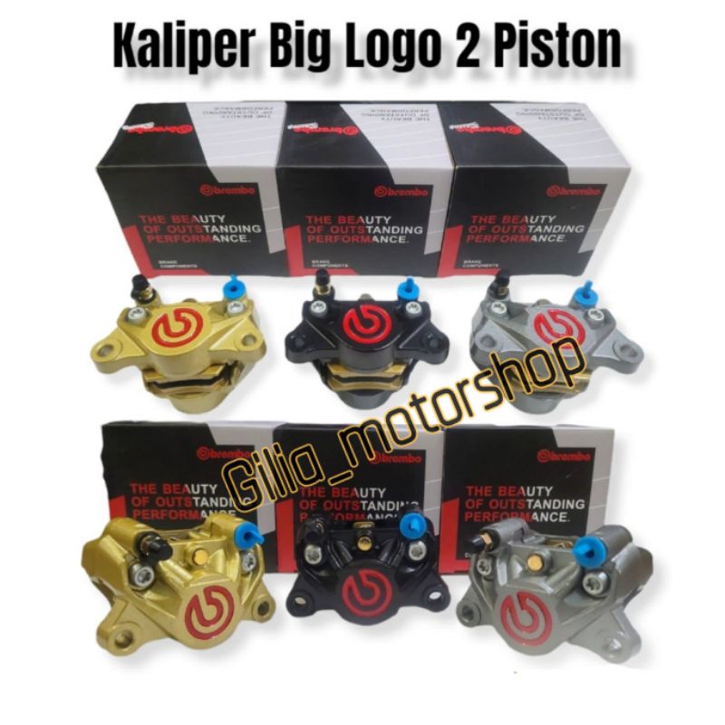 Kaliper Cakram Big Logo 2 piston Model KTC Racing Import Universal