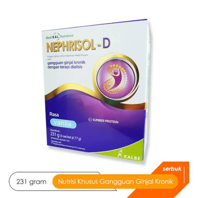 Nephrisol Cappucino / Vanila 201 gram - Nephrisol-D 210 gram