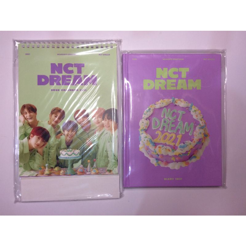 

Desk Calendar Hard Cover Diary Nct Dream Season greetings sg21 2021