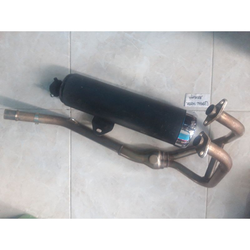 knalpot standart ninja250 karbu original