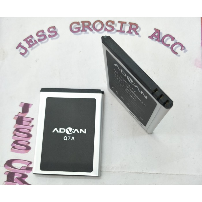 Baterai Battery ADVAN Vandroid Q7A Double Power IC PROTECTION 5000Mah - Hitam