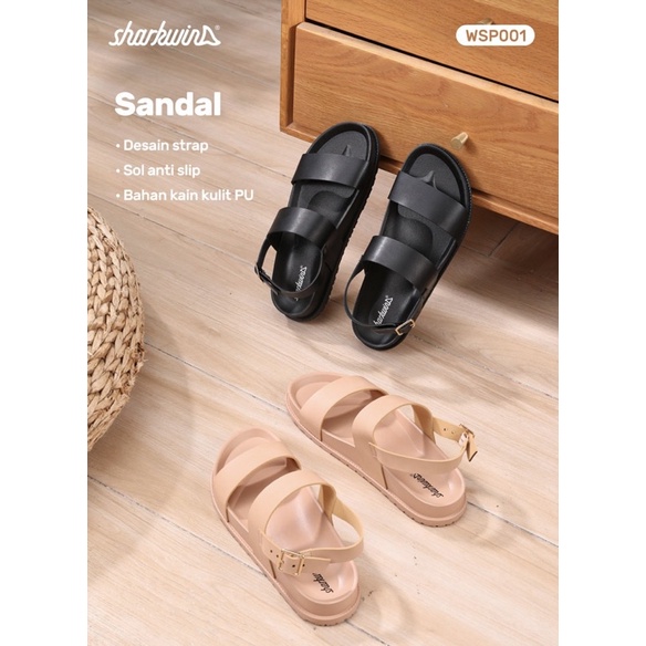 SAMONO Slippers Sandal Baim Model Crocs / SHARKWIN Sendal Strap - Selop Anti Slip - Unisex