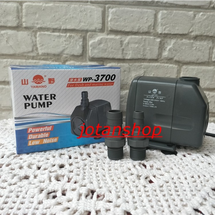 YAMANO WP 3700 WP3700 WP-3700 mesin pompa air celup kolam hidroponik aquarium aquascape