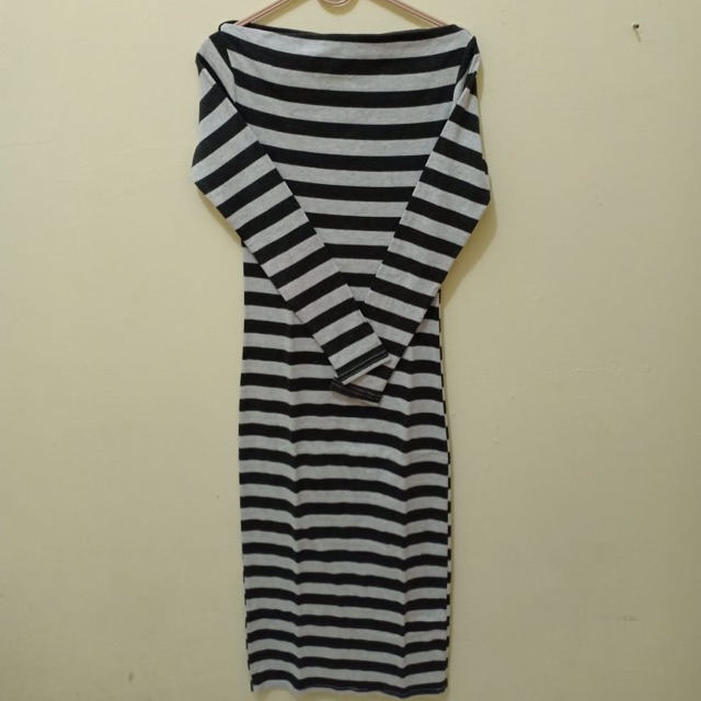 Dress span lengan panjang