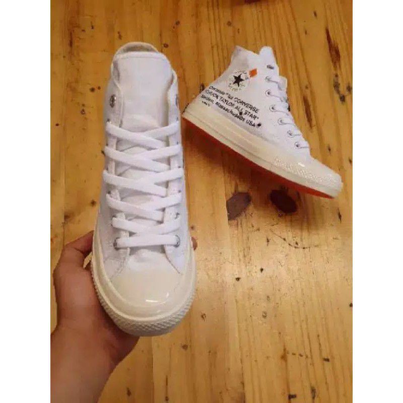 Sepatu Converse 70s High Cream X off White Premium